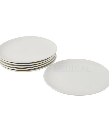 Plain White Plates 26cm